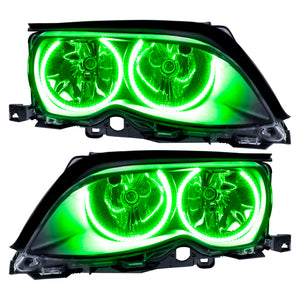 Oracle 02-05 BMW 3 Series SMD HL - Black - ColorSHIFT