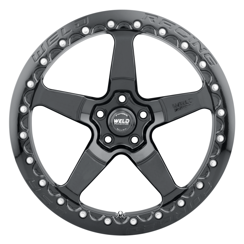 Weld RM505 18x9 / 5x120 / 6.5 BS / 67.1 HB - Gloss Black - Non-BL Wheel
