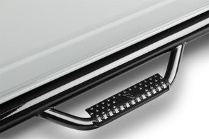 N-Fab Nerf Step 04-06 Toyota Tundra Double Cab - Gloss Black - Cab Length - 3in