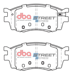 DBA 06-07 Hyundai Accent Street Series Front Brake Pads