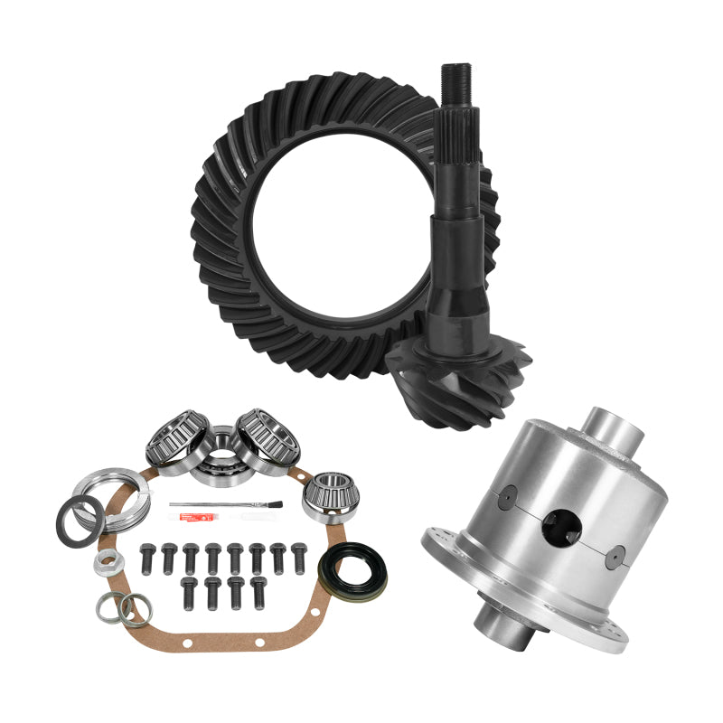Yukon Gear 10.5in Ford 3.73 Rear Ring & Pinion Install Kit 35 Spline Positraction
