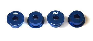 BLOX Racing Honda S2000 Steering Rack Rigid Bushing Kit - Black