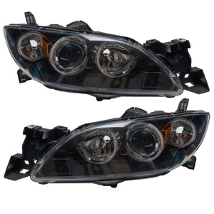Oracle 04-09 Mazda 3 SMD HL - 4DR - Halogen Style - ColorSHIFT w/ 2.0 Controller