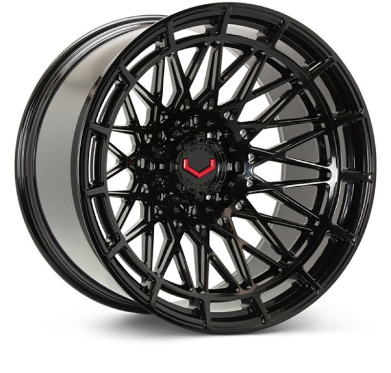 Vossen LCX-03 24x10 - 8x180 - ET+15 - Deep - 124.3 - Gloss Black Wheel