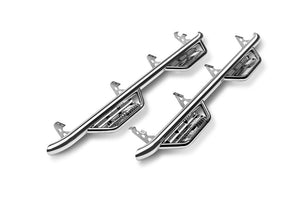 N-Fab Podium SS 09-14 Ford F-150/Raptor/Lobo SuperCrew - Polished Stainless - 3in
