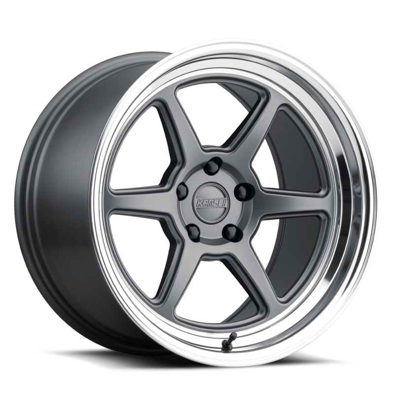 Kansei K14G Roku 18x9.5in / BLANK BP / 38mm Offset / 66.56mm Bore - Grey