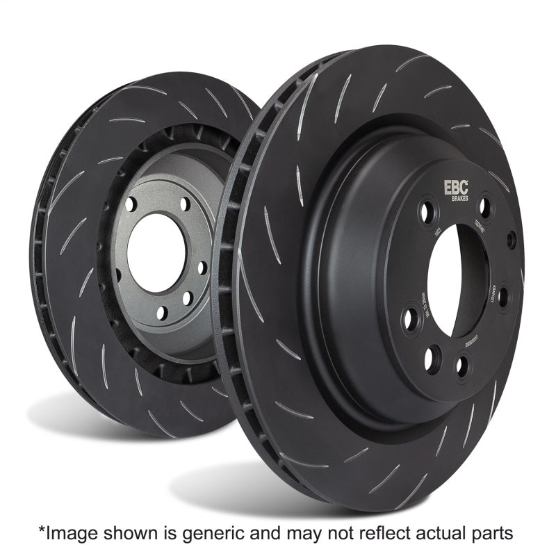 EBC Racing 11-21 Jeep Grand Cherokee SRT-8 SG Series One Piece Rear Rotors
