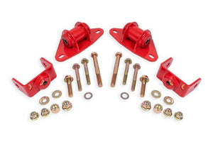 BMR Suspension 14-19 Chevrolet Corvette Motor Mount Kit - Red