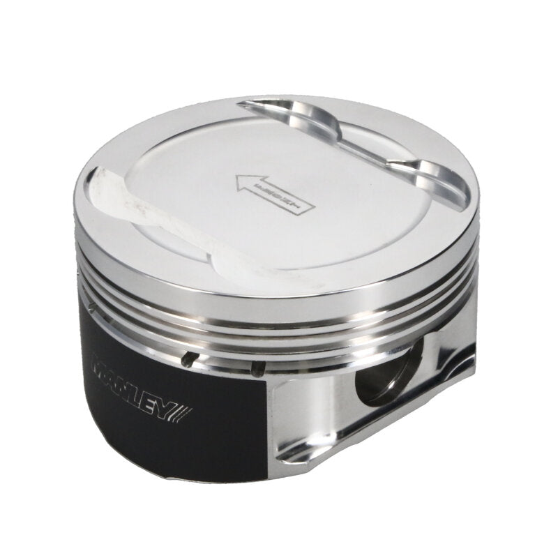 Manley Ford 3.7L DOHC Cyclone V6 Piston Set - 3.780in Bore 1.239in CH, -5.00 CC