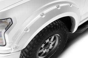 Bushwacker 18-19 Ford F-150 Pocket Style Flares 4 pc - Oxford White