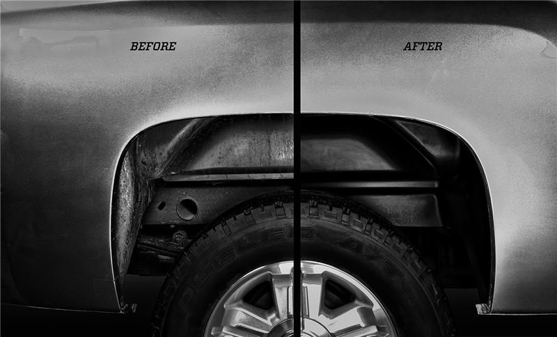Husky Liners 14-15 Chevy/GMC Silverado/Sierra Black Rear Wheel Well Guards