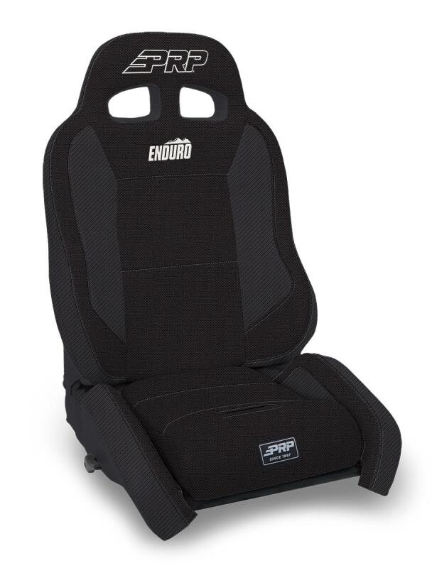 PRP EnduroCrawl Reclining Suspension Seat (Driver Side) - Black Tweed