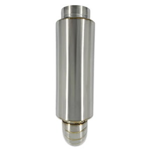 BLOX Racing 3.5in Street Muffler With Turndown Tip