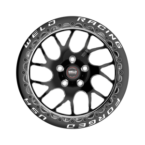 Weld S78 Beadlock 15x10/5x120.65/7.5 BS/3.18 HB-Black Center-Polished Shell-Black SBL MT Wheel