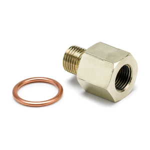 AutoMeter Stack Adapter M10x1 Female To 1/8in NPTF Male