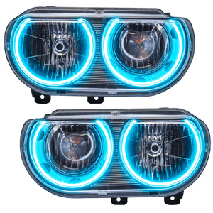 Oracle 08-14 Dodge Challenger SMD HL (Non-HID) - ColorSHIFT w/ 2.0 Controller