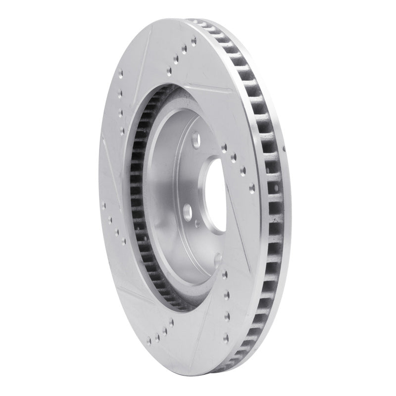 R1 08-12 Renault TRAFIC (Mexico) Front Right Drilled & Slotted Silver Brake Rotor