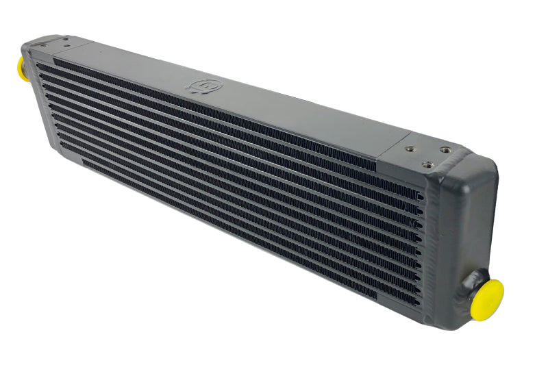 CSF Universal Signal-Pass Oil Cooler (RSR Style) - M22 x 1.5 - 24in L x 5.75in H x 2.16in W
