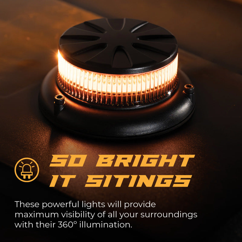 Putco Hornet Beacon Strobe Light Bar - (Amber)