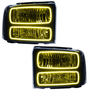 Oracle 05-07 Ford F-250/350 SMD HL - Black - ColorSHIFT w/ 2.0 Controller