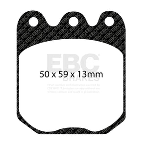 EBC Wilwood Dynapro Single Yellowstuff Brake Pads