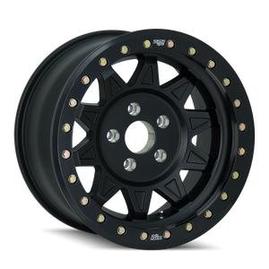 Dirty Life 9302 Roadkill 17x9/5x127 BP/-38mm Offset/71.5mm Hub Matte Black Wheel - Beadlock