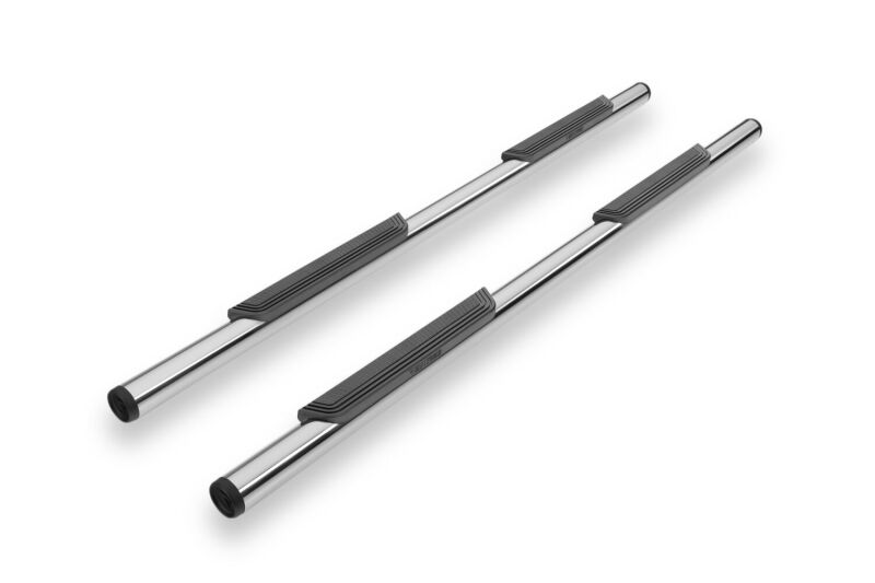 RealTruck 20-26 Jeep Gladiator JT Crew Cab Traxio 3in Nerf Bars - Stainless Steel