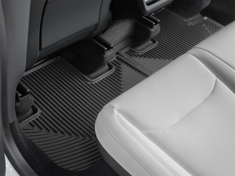 WeatherTech 2026 Tesla Model Y Rear All-Weather Floor Mats - Black