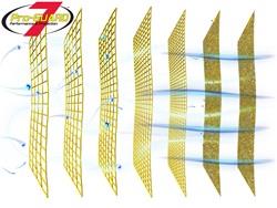 aFe ProHDuty Air Filters OER PG7 A/F HD PG7 RC: 12.03OD x 7.69ID x 12.50H