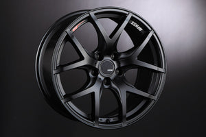 SSR GTV03 18x8.5 5x114.3 40mm Offset Flat Black Wheel 05-07 STI / 11+ tC