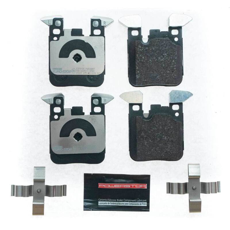 Power Stop 15-20 BMW M4 Euro-Stop ECE-R90 Rear Brake Pads