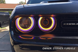 Diode Dynamics Halo Lights LED 120mm Switchback Four