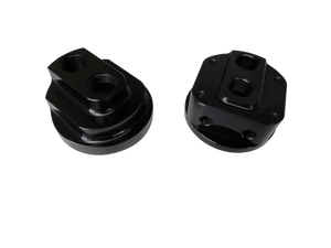 BLOX Racing Remote Oil Filter Relocation Kit - Black