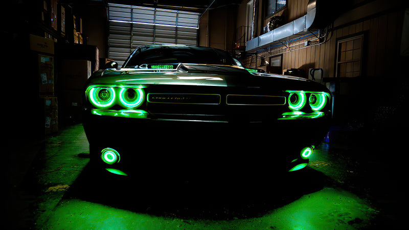 Oracle Dodge Challenger 15-21 Halo Kit - ColorSHIFT w/o Controller