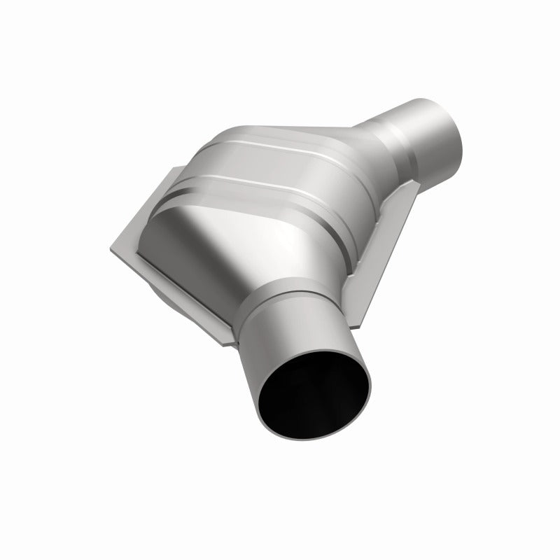 MagnaFlow Universal Catalytic Converter 2 inch Angled O/O PC2 Front