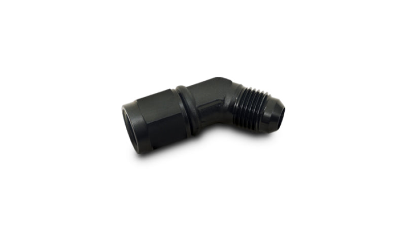 Vibrant -4AN Female to -4AN Male 45 Degree Swivel Adapter Fitting