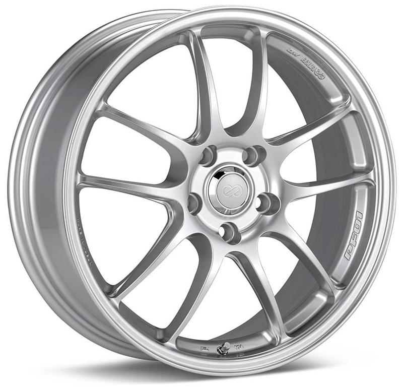 Enkei PF01 18x9 5x114.3 35mm Offset 75 Bore Dia Hyper Black Wheel