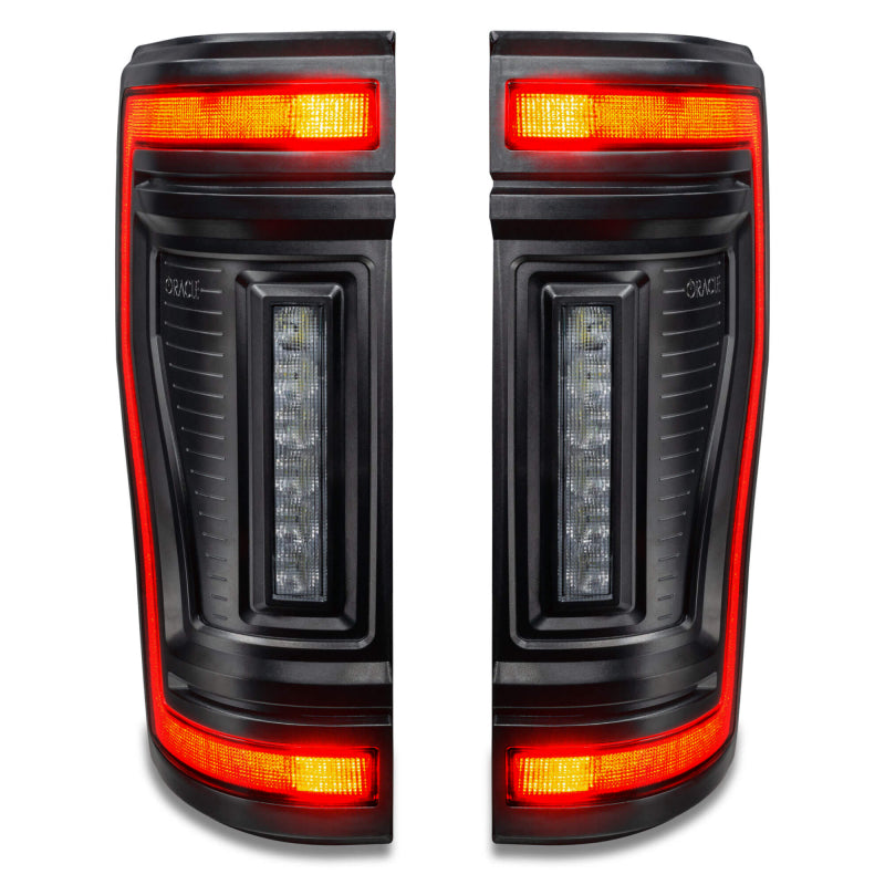 Oracle Lighting 17-22 Ford F-250/350 (Black Series) Flush Mount LED Tail Lights