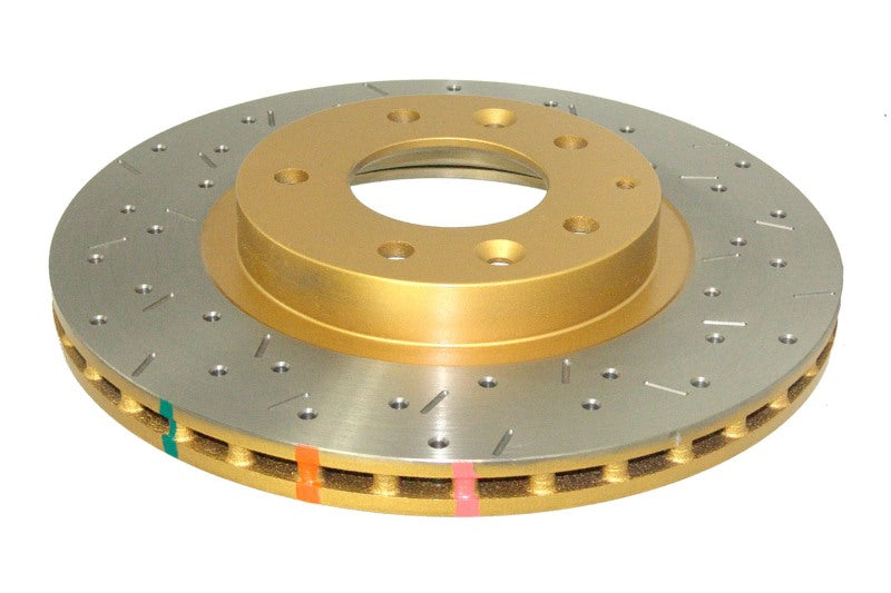 DBA 06+ MX-5 Miata Front Drilled & Slotted 4000 Series Rotor