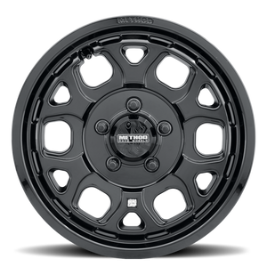 Method MR416 Bead Grip 15x7 / 5x4.5 / 55mm Offset / 68.00mm CB / Gloss Black Wheel