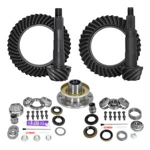 Yukon Gear Ring & Pinion Gear Kit Front & Rear for Toyota 8/7.5R Diff (w/Factory Locker) 5.29 Ratio