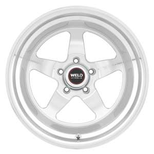 Weld Ventura Street 17x11 / 5x139.7 / 4.25 BS / 78.1 HB - Gloss Machined - Non-BL Wheel