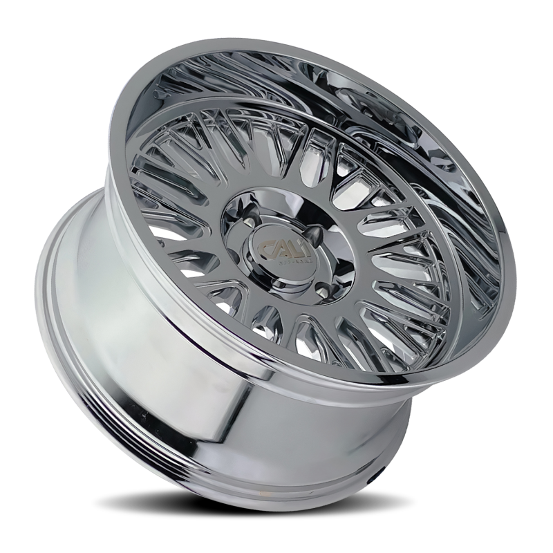 Cali Off-Road 9116 Vertex 20x10 / 5x127 BP / -25mm Offset / 78.1mm Hub Chrome Wheel