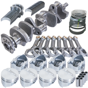 Eagle Chevy LT1350 1Pc 3.750in Crank 5.700in I-Beam Rods -7cc 4.000in Pistons Rotating Assembly