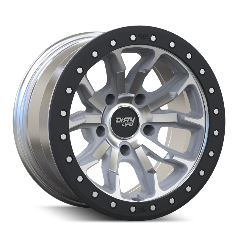 Dirty Life 9303 DT-1 17x9 / 5x127 BP / -12mm Offset / 78.1mm Hub Machined Wheel
