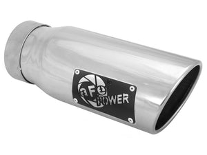 aFe Gemini XV Cat-Back Exhaust System GM Trucks 09-18 V6-4.3/V8-4.8/5.3L- Cut-Out Polished