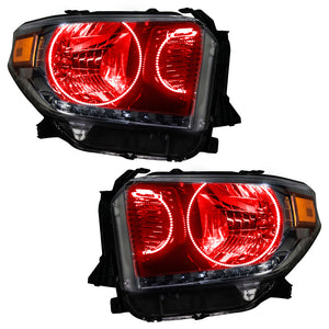 Oracle 14-17 Toyota Tundra SMD HL - Dual Halo Kit - ColorSHIFT w/ Simple Controller