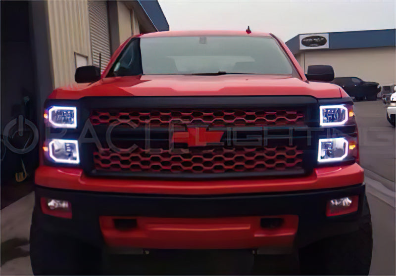 Oracle Chevrolet Silverado 14-15 Halo Kit Non-Projector Style - ColorSHIFT