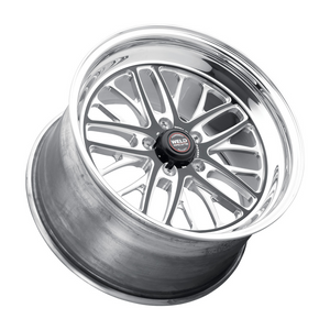 Weld S82 18x8 / 5x120.65 / 4.7 BS / 3.18 HB - Black Center - Polished Shell - Non-BL Wheel
