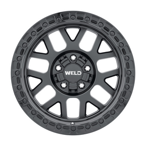 Weld Off-Road W104 20X10 Cinch Beadlock 5X127 5X139.7 ET-18 BS4.75 Satin Black - Non-BL